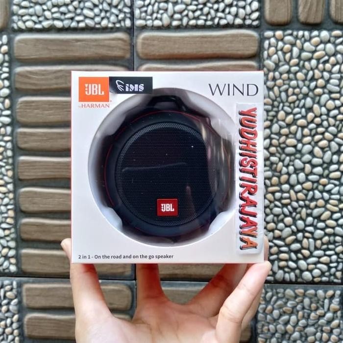 JBL Wind Resmi IMS Speaker Bluetooth FM Radio microSD Berkualitas Terbaik