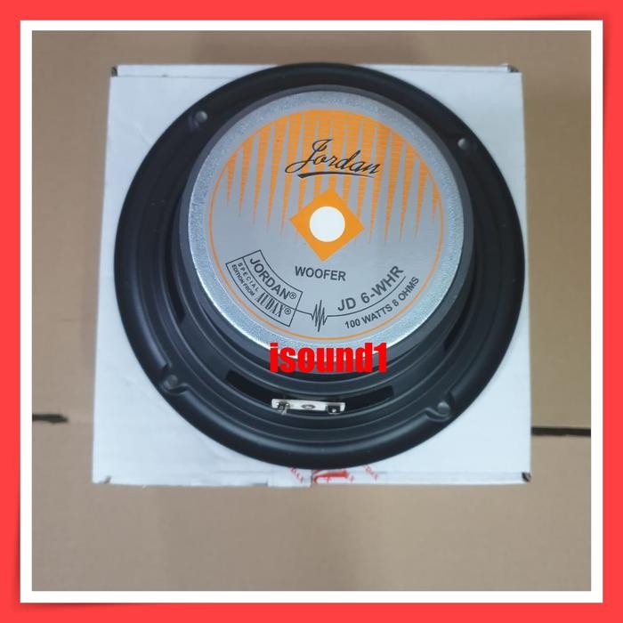 SPEAKER JORDAN AUDAX 6 INCH WOOFER JD 6 WHR 100 WATT ORIGINAL Berkualitas Terbaru