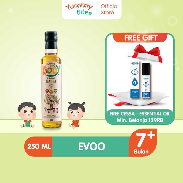 

ASLI Yummy Bites Kiddy Extra Virgin Olive Oil EVOO 250ml/ Minyak Zaitun Bayi dan Anak READY STOCK