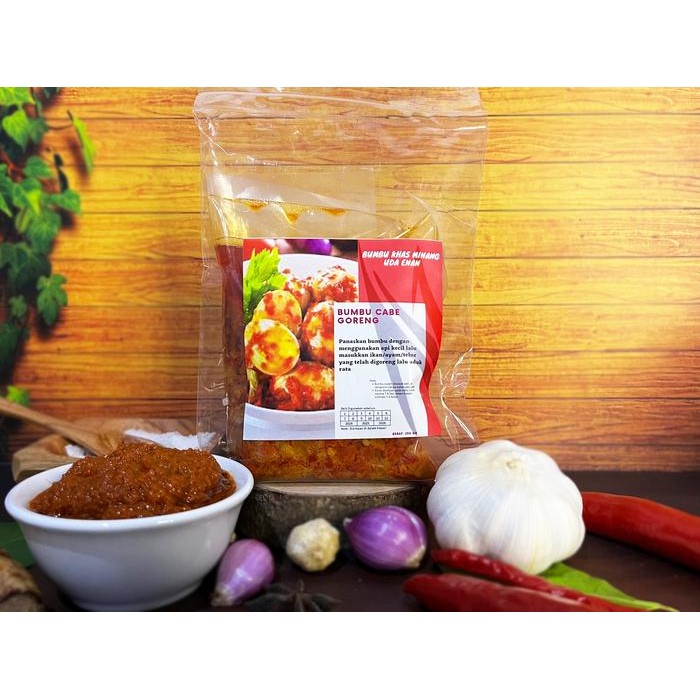 

SIAPKIRIM BUMBU BALADO GORENG 250GRAM KHAS MINANG UDA ENAN READY STOCK