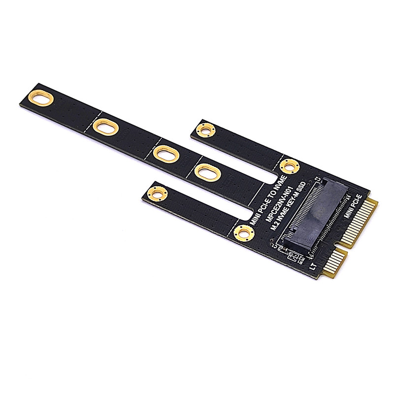 New Mini PCIE to M2 NVMe Adapter Mini PCIE to M.2 M2 MINI PCI-E to NVMe Converter Card Riser Support