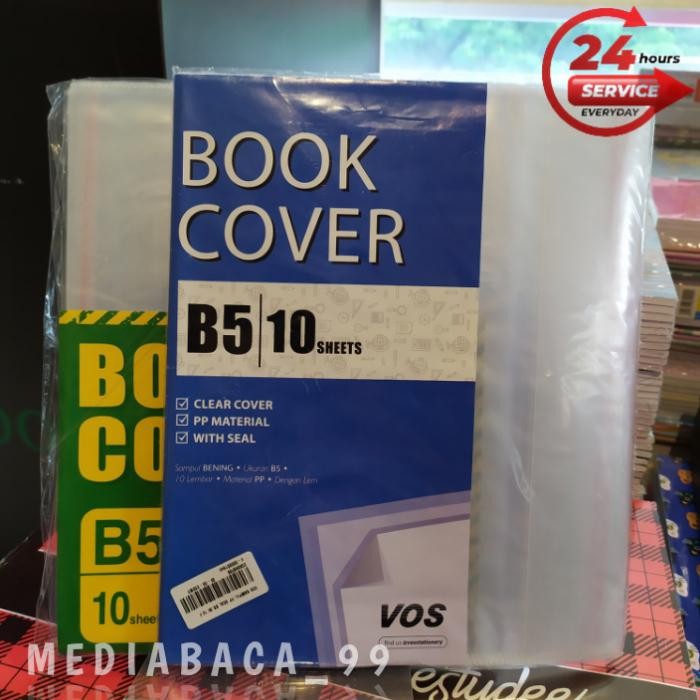

BEST SELLER Sampul plastik buku tulis ukuran b5 isi 10 pcs seal