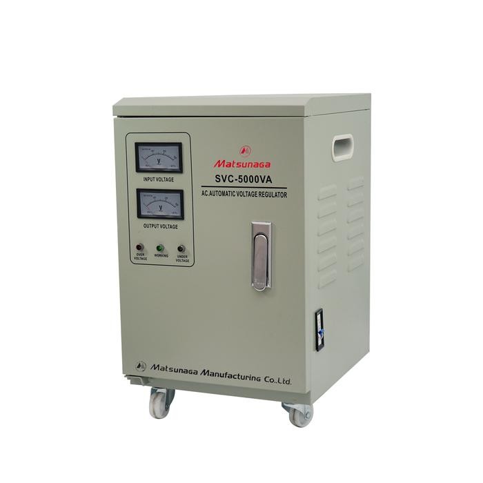 Terlaris Stavolt Svc 5000W Matsunaga Stavol Listrik 5000Va Stabilizer Voltage