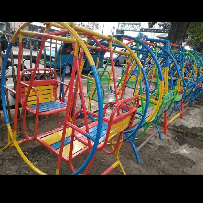 Ayunan Besi Bulat 65 Cm