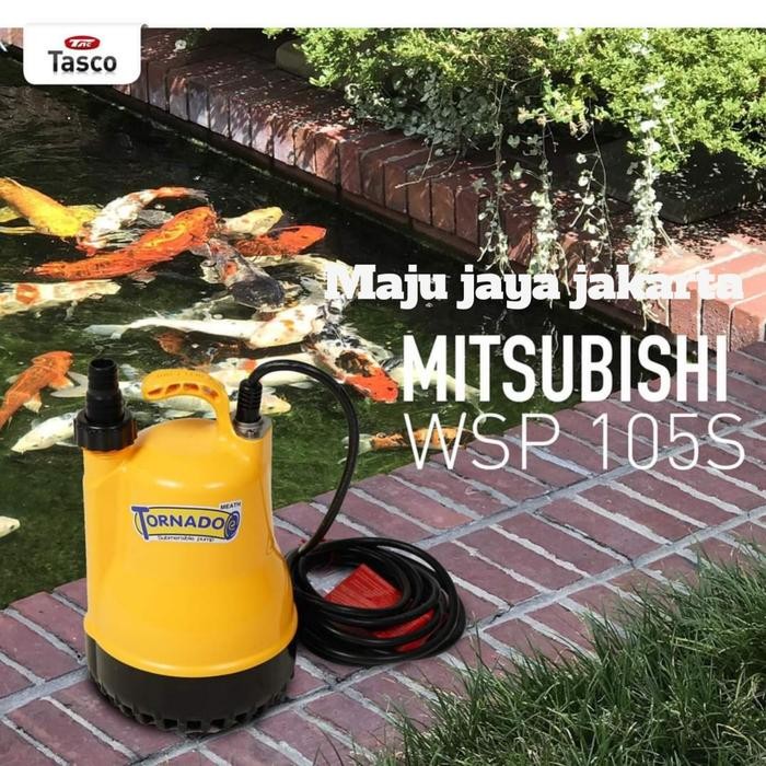Bagus Pompa Celup Mitsubishi Tornado Wsp-105S 100Wattpompa Celup Kolam Koi
