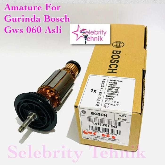 Armature GWS 5-100 / 6-100 Mesin Gerinda 4" Bosch