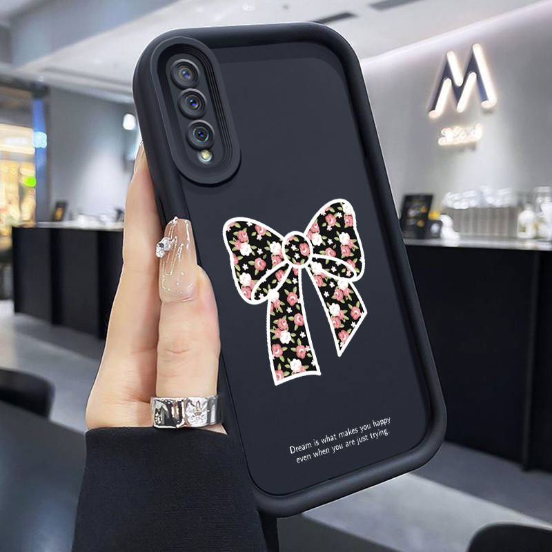 Casing Hp VIVO S1 VIVO S1 Pro Case Kasing Dasi kupu-kupu bunga Perlindungan Kesing Silikon Softcase 