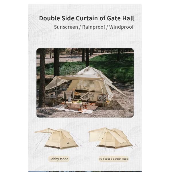 TENDA AUTOMATIC ANGO 4 ORANG CAM / GLAM NATUREHIKE NH21ZP010
