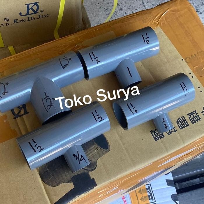 Rucika Tee 1.5" X 1/2" /Tee 1.5" X 3/4 / Tee 1.5" X 1" / Tee 1.5" Verlop Tee 11/2" X 1/2" Verlop Tee