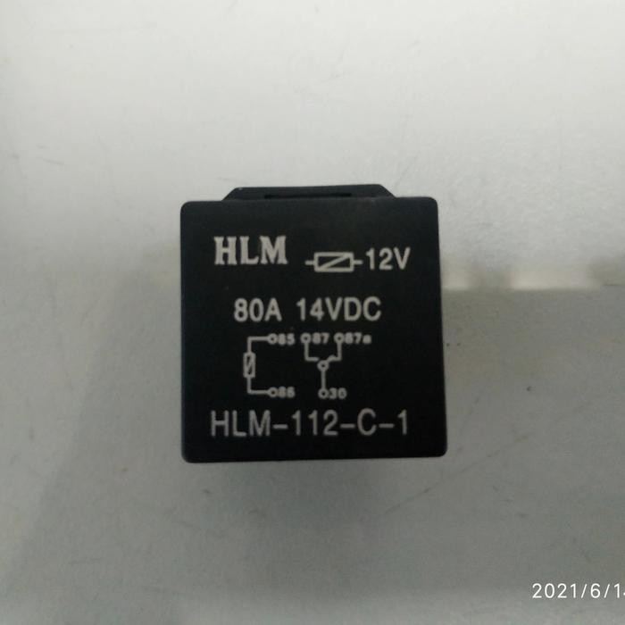RELAY KAKI 5 HLM 12V 80A - 87a RELAY PEMUTUS