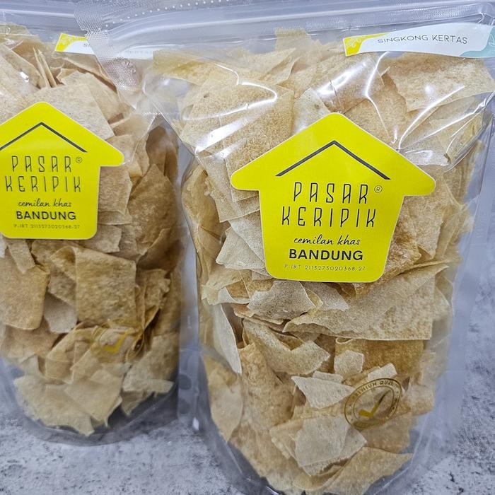 

Sedia Singkong Kertas Pasar Keripik Tidak Pedas