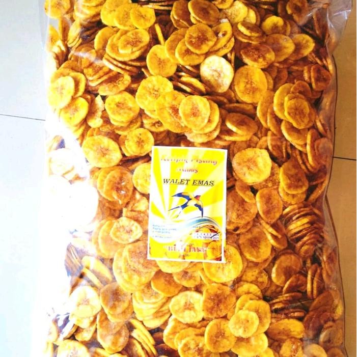 

Sedia Keripik Pisang Coin Manis Madu 1Kg Empuk Manis Gurih Lezat Ce Manis Snack Keripik Buah