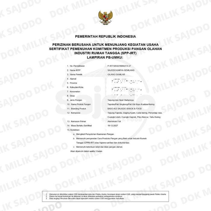 

Sedia KERIPIK KACA SAJODO SNACK CABE MERAH