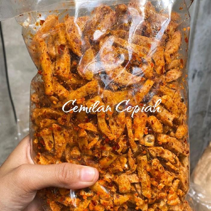 

Sedia Ce Cepiah - Basreng pedas daun jeruk gram
