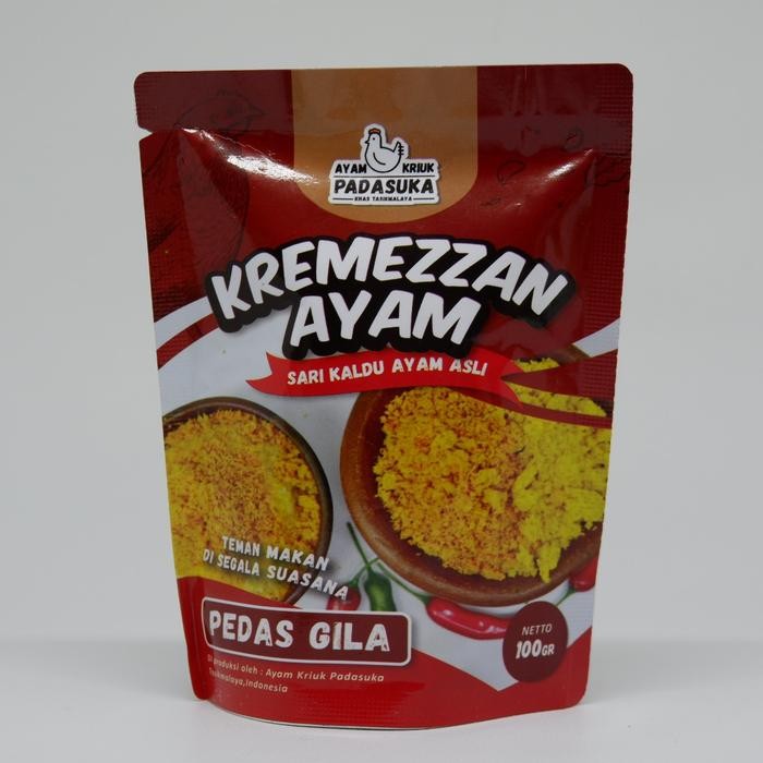 

Sedia Kremesan Ayam kriuk padasuka rasa pedas gila