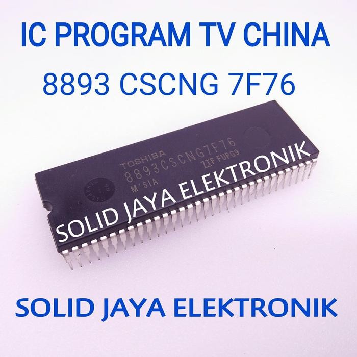 Terlaris IC PROGRAM 8893CSCNG7F76 IC PROGRAM TV CHINA 8893 CSCNG 7F76 WCOM CINA SALE