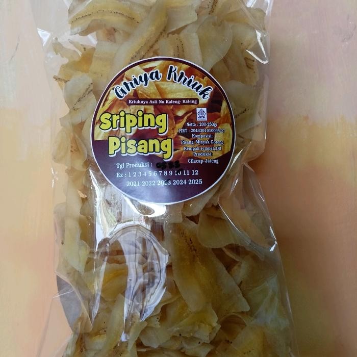

Sedia Sriping Pisang Super Tipis Asli Cilacap
