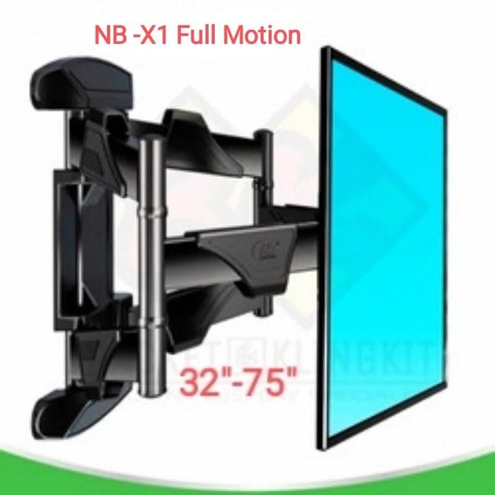 Terlaris Bracket TV LED Hisense LG Samsung TCL Xiaomi 50 55 60 65 70 75 inch SALE