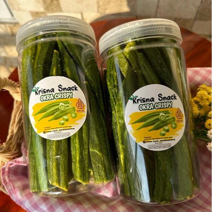 

Sedia KERIPIK OKRA CRISPY TAIWAN SUPER PREMIUM TOPLES 1ML