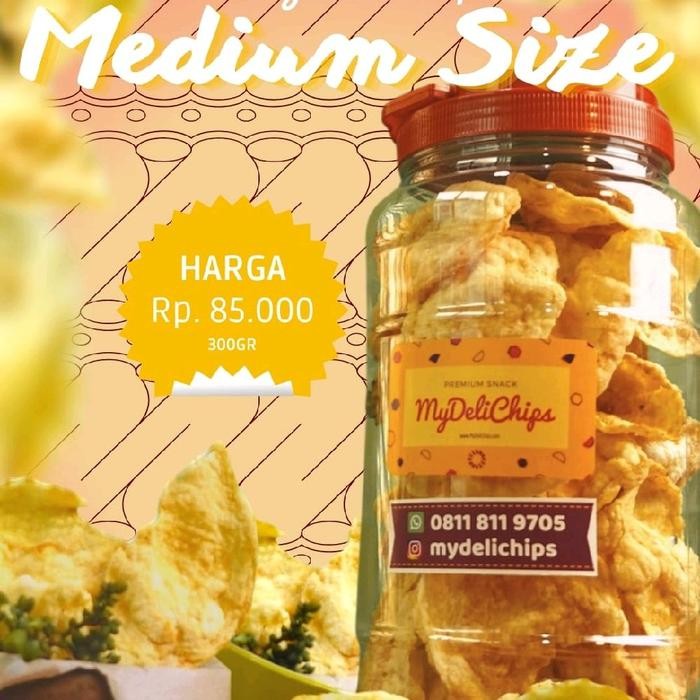 

Sedia Mydelichips Emping Melinjo 300gr