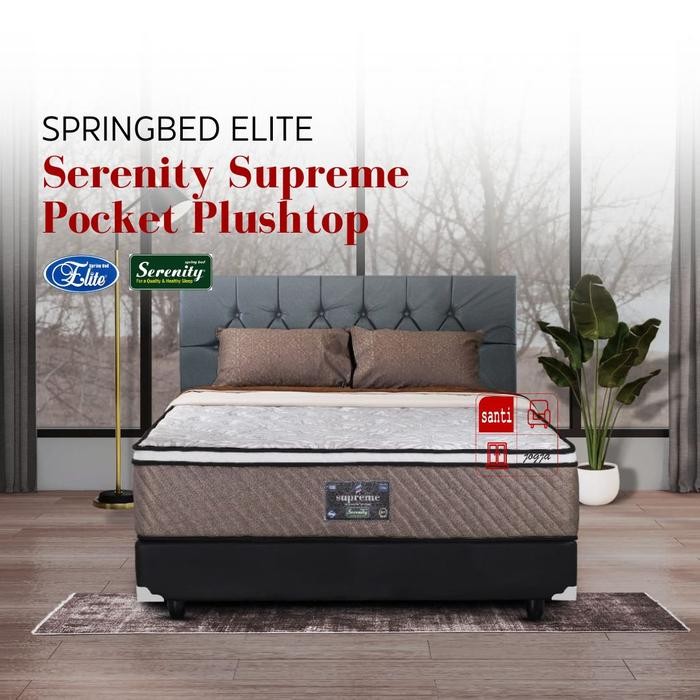 Springbed elite serenity supreme plushtop 180 x 200 Set