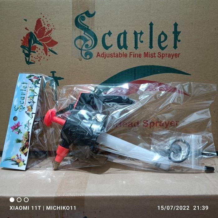 (Allthebest) Botol Sprayer 2 liter Kepala Pompa Spare Part Semprotan Burung Tanaman