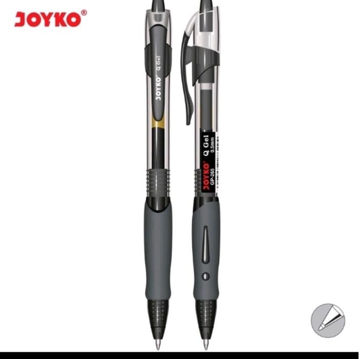 

( 12 pcs )Pena Joyko GP-265 /Q gel hitam