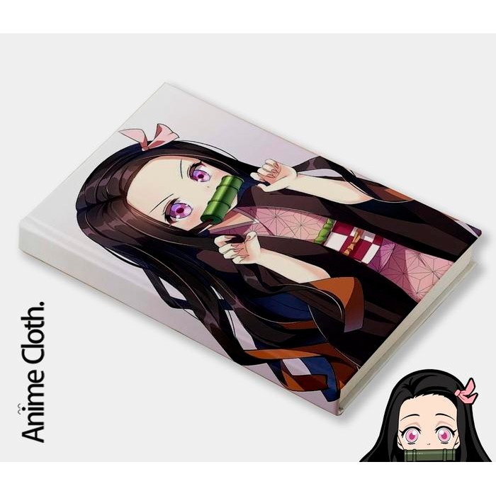 

Buku Nezuko Demon Slayer Anime Custom Notebook Catatan Diary Planner