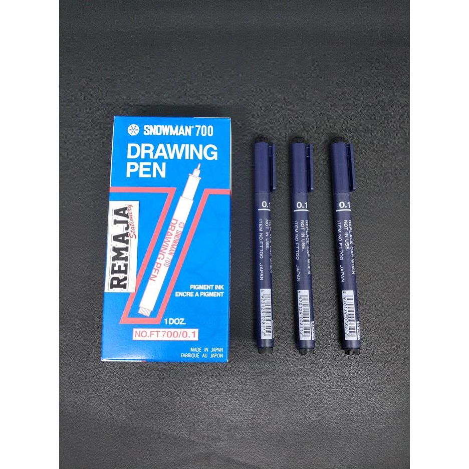 

Snowman Drawing Pen per pak