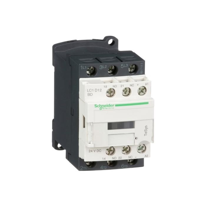 SCHNEIDER CONTACTOR KONTAKTOR LC1D12BD 24V DC