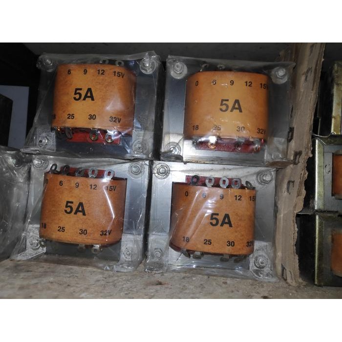 Transformator (Trafo) 5A Besar (Murni) - Merk KING - Master (0 - CT)