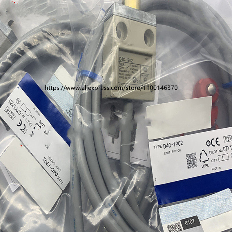 BARU/  2Pcs New High Quality  Limit switch  D4C-4320 D4C-4324 D4C-4332 D4C-4401 KVTBS order