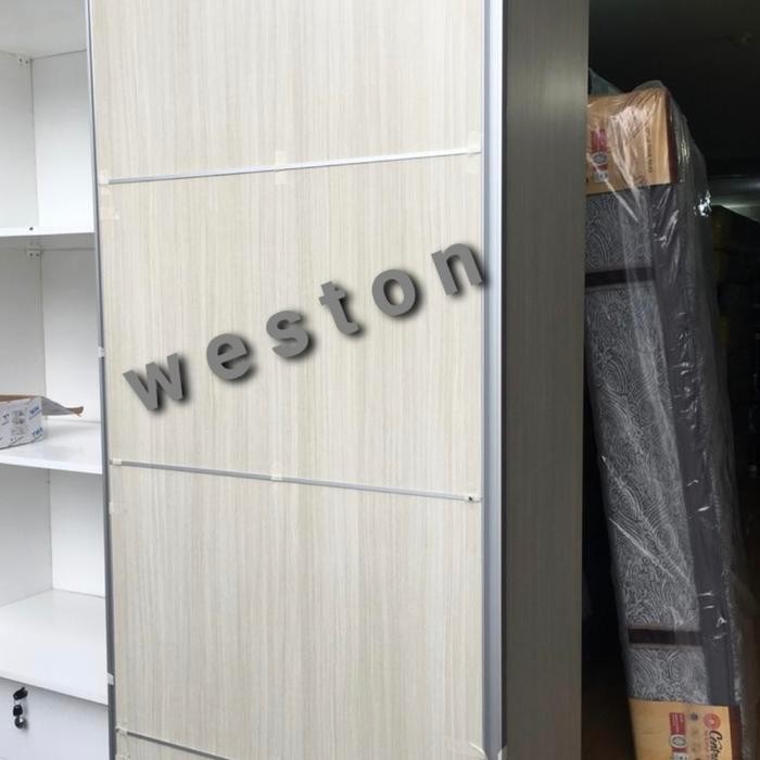 Lemari Pakaian 2 Pintu Jumbo Multiplek Duco Hpl