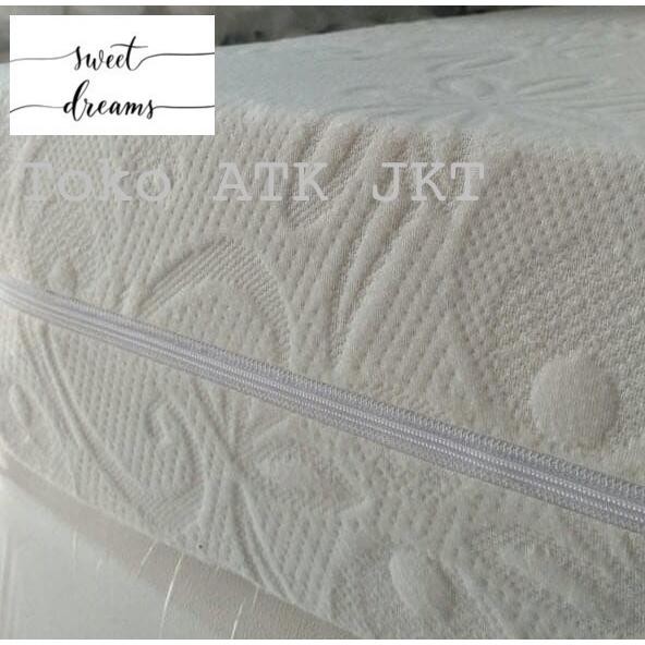 Matras 100% Latex 200X200 Cm Topper Kasur Orthopedic Terapi Tulang Punggung Ortopedi Natural Empuk