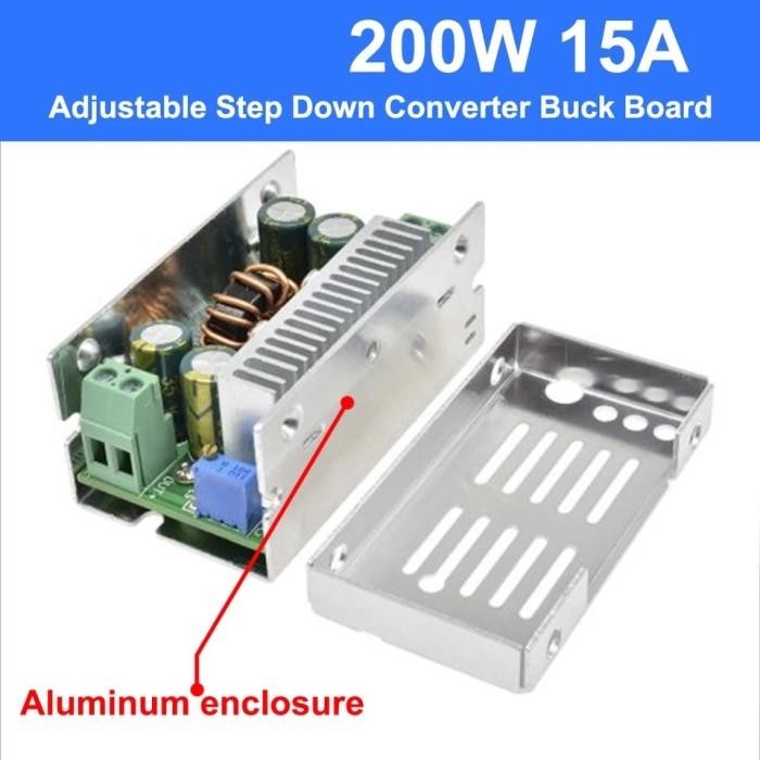Step Down 15A 200W 60V Adjustable DC-DC Step Down Converter Buck Modul