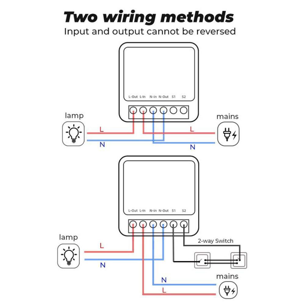 16A ZigBee Smart Switch Module eWeLink App DIY Smart Breaker Relay for SmartThings Alice Alexa