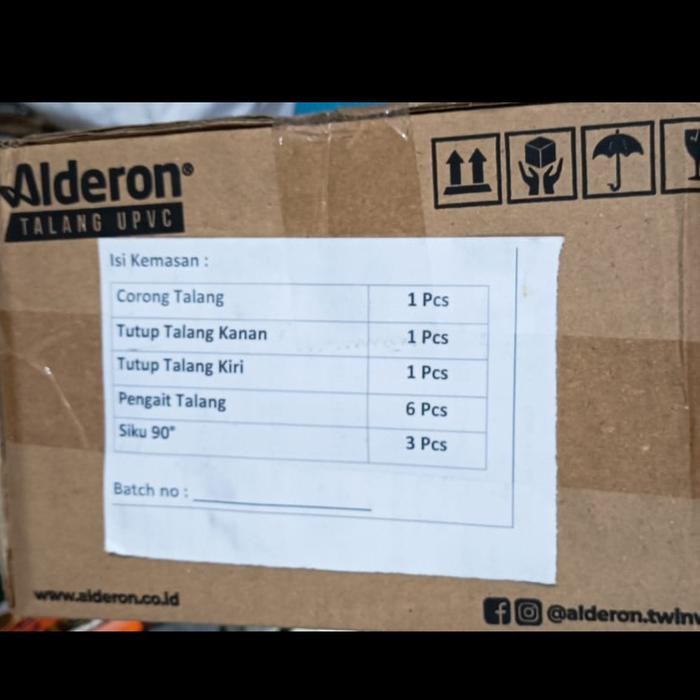 Talang Alderon / Talang Atap Alderon / Talang Alderon 830