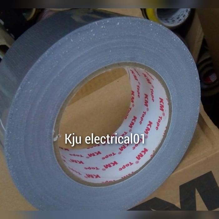 Duct Tape Laan Kain Silver 2in x 30m