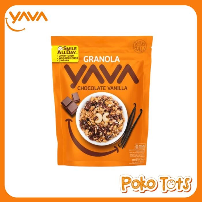 

East Bali Cashews Granola Chocolate Vanila 400Gr Oats Sereal Oatmeal