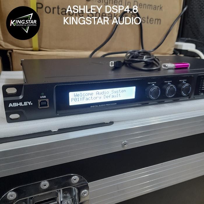 Management ASHLEY DSP 4.8 Ori DLMS DSP 4.8 4 in 8 out Speaker Procesor