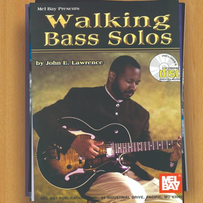 Buku Tablature Gitar - Walking Bass Solos - Free Audio Tracks