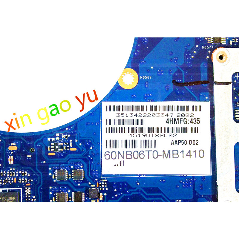 60NB06T0-MB1410 Original For Asus TP300Ld Laptop Motherboard I5-4210U CPU 4G RAM 100% Test OK