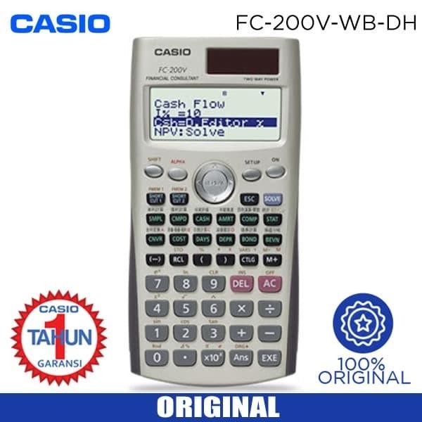 

KALKULATOR CASIO FC 200V