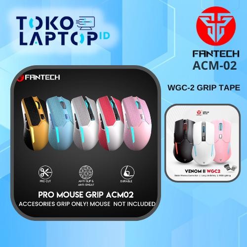 (Expert) Fantech WGC2 Anti Slip Grip Tape ACM02 For Fantech WGC Wireless Mouse
