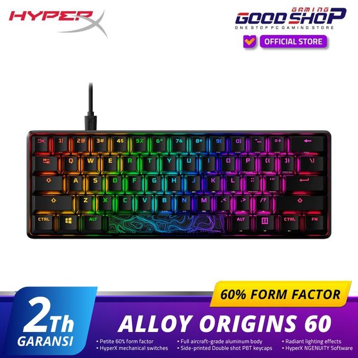 (Expert) HYPERX Alloy Origins 60 Mechanical - Gaming Keyboard