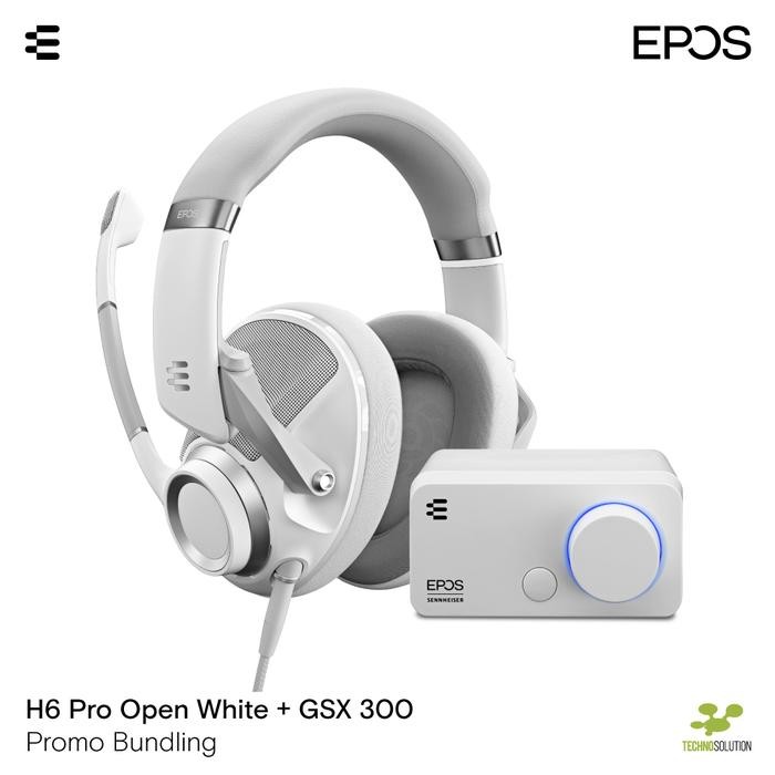 (Expert) EPOS H6 PRO OPEN / CLOSED + GSX 300 - GAMING HEADSET / SOUNDCARD