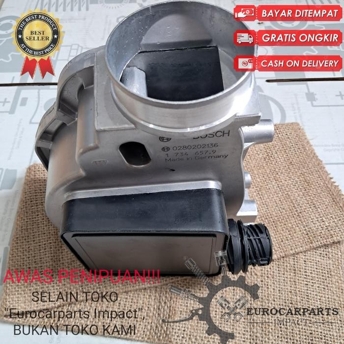 Sensor Maf Mass Air Flow Meter Bmw M40 E30 E34 E36 318I Original Sensor Udara Bmw 13621734657