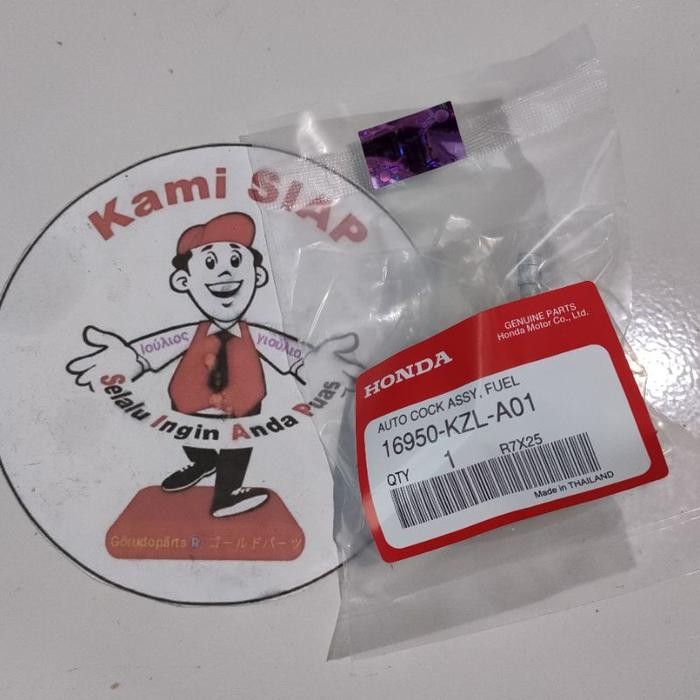16950-KZL-A01 AUTO COCK ASSY FUEL MEMBRAN KRAN BENSIN BEAT VARIO SPACY SCOOPY KARBU ORI THAILAND