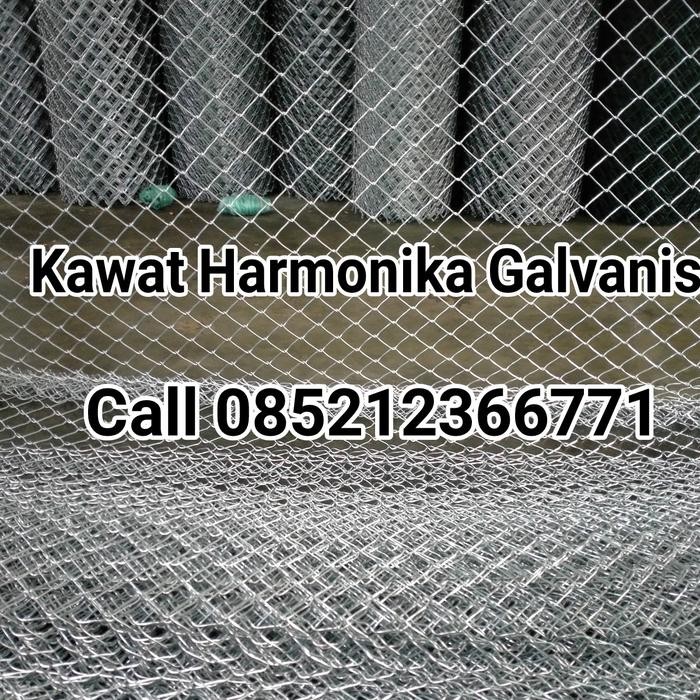 PROMO KAWAT HARMONIKA GALVANIS TINGGI 1,2M TEBAL 3MM TERMURAH