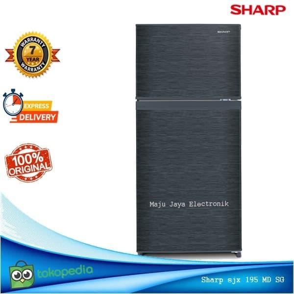 [Expret] Kulkas 2 Pintu Sharp 196 ND No Frost